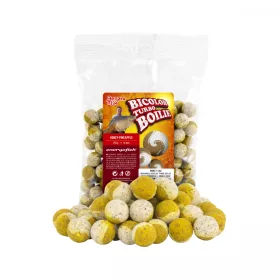 Boilie Benzar Turbo Bicolor Miele-Ananas 250G 16Mm