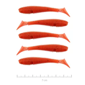   Nevis Vantage Swinger 7cm 2,96gr 5pz/conf Arancione Esca in plastica