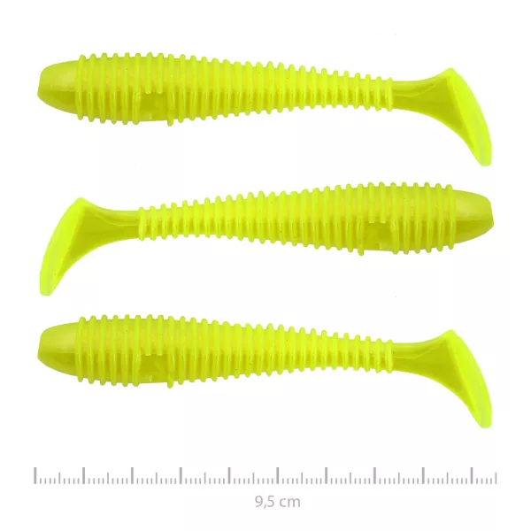 Nevis Vantage Swinger 9,5cm 7,18gr 3pz/conf Verde Fluo Esca in plastica