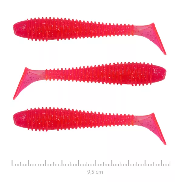 Nevis Vantage Swinger 9,5cm 7,18gr 3pz/conf Glitter Rosa Esca in plastica