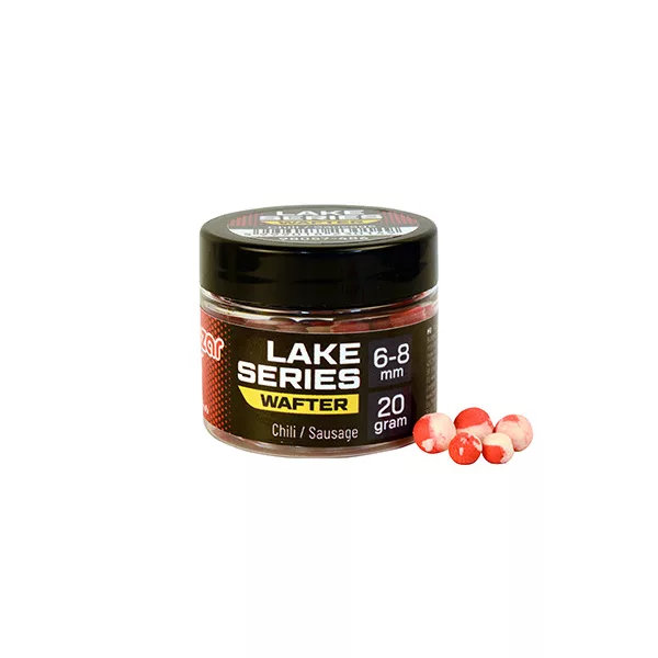 Benzár Mix Lake Series Wafter 6-8 mm Chili&Salsiccia esca sull'amo