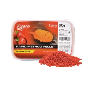   Benzár Mix Rapid Method Pellet 1,5mm Fragola-Krill Pellet Box 600gr