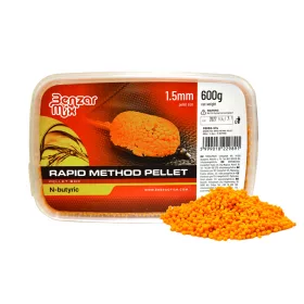   Benzár Mix Rapid Method Pellet 1,5mm Acido Butirrico Pellet Box 600gr