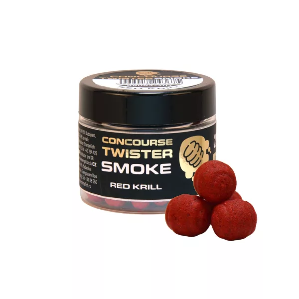 Benzár Concourse Twister Smoke Red Krill 8mm Horogcsali 23gr