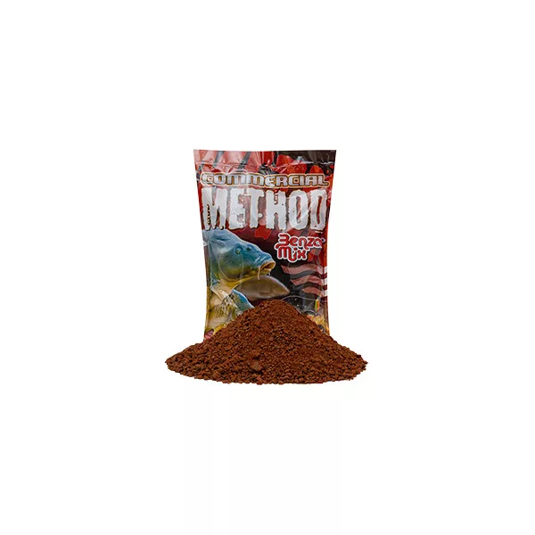 PASTURA BENZÁR MIX COMMERCIAL RED KRILL ROSSO SCURO 800gr - Con farina di pesce