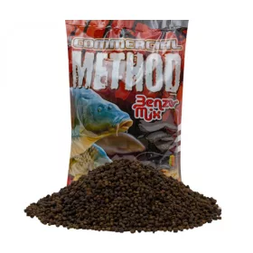   PASTURA BENZÁR MIX COMMERCIAL BLACK HALIBUT NERO 800gr - Con farina di pesce