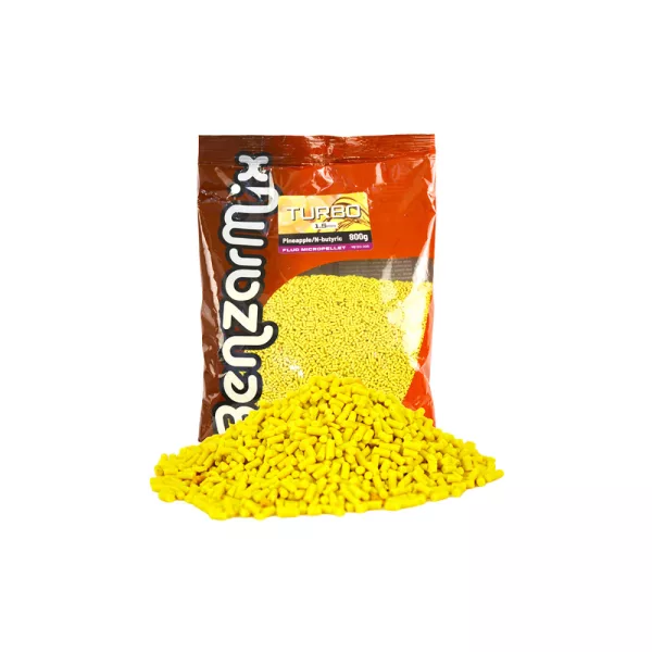 Benzár Mix Fluo Turbo Pellet Ananas- acido butirrico 1,5mm 800g