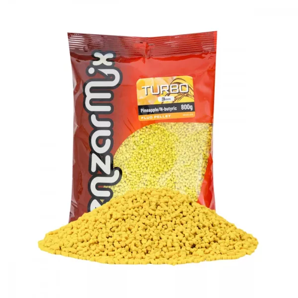 Benzar Fluo Turbo Pellet Ananas-Acido Butirrico 3mm 800g