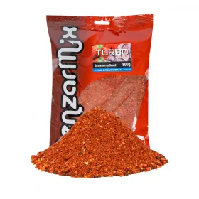 Benzar Fluo Turbo Groundbait Fragola-Calamaro Pastura 800gr