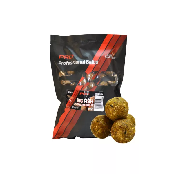 Carp Expert Pro Big Fish Premium Boilie Scopex 24mm Etető Bojli 800gr