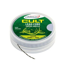   Climax Cult Carp Leadcore 10m 45lb Dark Silt Fonott Előkezsinór