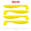 Reiva Zander Power Shad 10cm 7,05gr 4pz/cf (Giallo Limone) Esca in plastica