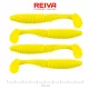 Reiva Zander Power Shad 10cm 7,05gr 4pz/cf (Giallo Limone) Esca in plastica
