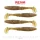 Reiva Zander Power Shad 10cm 7,05gr 4pz/cf (Glitter Marrone) Esca in plastica