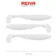 Reiva Zander Power Shad Classic White 12,5cm Esca in plastica 3 pz
