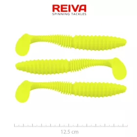   Reiva Zander Power Shad Lemonade 12,5cm Esca in plastica 3 pz