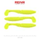 Reiva Zander Power Shad Lemonade 12,5cm Esca in plastica 3 pz