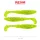 Reiva Zander Power Shad Poppy Green 12,5cm Esca in plastica 3 pz