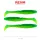 Reiva Zander Power Shad Poison Green 12,5cm Esca in plastica 3 pz