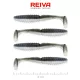 Reiva Zander Power Shad Magic Fish 8cm Esca in plastica 4 pz
