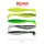 Reiva Zander Power Shad 8cm 3,18gr 5pz/conf (5 colori) Esca in plastica