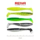 Reiva Zander Power Shad 8cm 3,18gr 5pz/conf (5 colori) Esca in plastica
