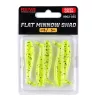 Reiva Flat Minnow Shad Poppy Green 5cm 1,3gr Plasztik Csali 5db
