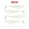 Reiva Flat Minnow Shad 10cm Pearl Dot Esca in plastica 4pz