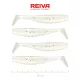 Reiva Flat Minnow Shad 10cm Pearl Dot Esca in plastica 4pz