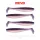 Reiva Flat Minnow Shad 10cm Purple Pearl Esca in plastica 4pz