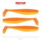 Reiva Flat Minnow Shad 12,5cm Shiny Orange Esca in plastica 3pz