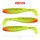 Reiva Flat Minnow shad 12,5cm 3pz/cf (Glitter Verde-Rosso) Esca in plastica