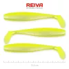 Reiva Flat Minnow shad 12,5cm 3pz/cf (Giallo-Argento) Esca in plastica