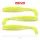 Reiva Flat Minnow shad 12,5cm 3pz/cf (Giallo-Argento) Esca in plastica