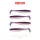 Reiva Flat Minnow Shad 7,5cm Purple Pearl Esca in plastica 4pz