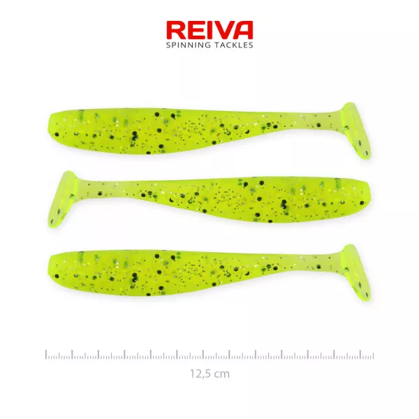 Reiva Flash Shad 12,5cm 3pz/cf Esca in plastica