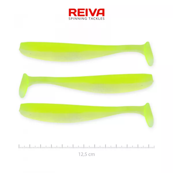 Reiva Flash Shad 12,5cm 3pz/cf Esca in plastica