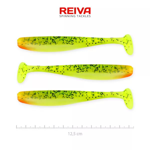 Reiva Flash Shad 12,5cm 3pz/cf Esca in plastica
