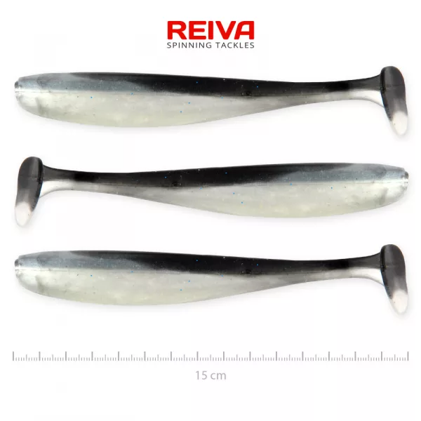 Reiva Flash Shad 15cm 3pz/cf Esca in plastica