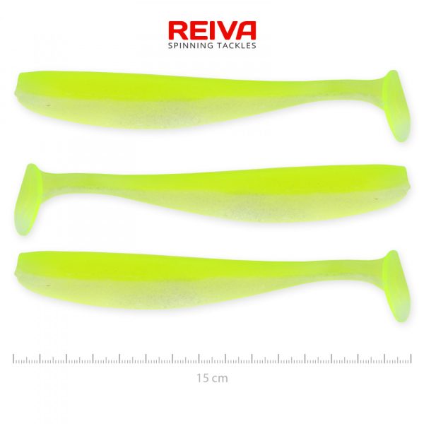 Reiva Flash Shad 15cm 3pz/cf Esca in plastica