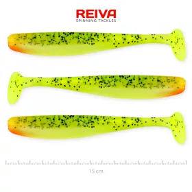 Reiva Flash Shad 15cm 3pz/cf Esca in plastica