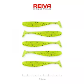 Reiva Flash Shad 7,5cm 2,26gr 5pz/cf Esca in plastica