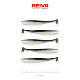 Reiva Flash Shad 7,5cm 2,26gr 5pz/cf Esca in plastica