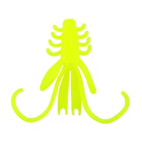 Reiva NYMPH 6cm 12pz/cf Fluo Verde Esca in plastica