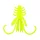 Reiva NYMPH 6cm 12pz/cf Fluo Verde Esca in plastica