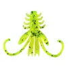 Reiva NYMPH 6cm 12pz/cf Glitter Fluo Verde Esca in plastica