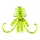 Reiva NYMPH 6cm 12pz/cf Glitter Fluo Verde Esca in plastica