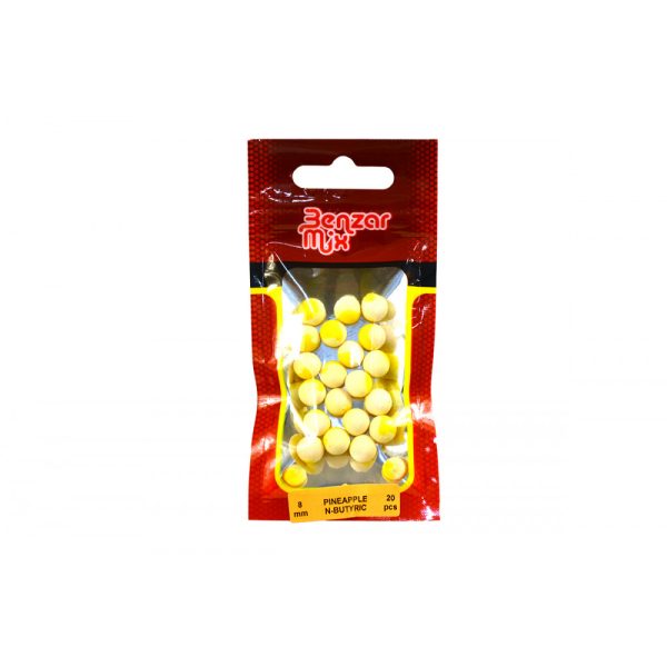 Benzár Mix Instant Bicolor Method Ananas-Acido Butirrico 8mm Pop Up 20pz