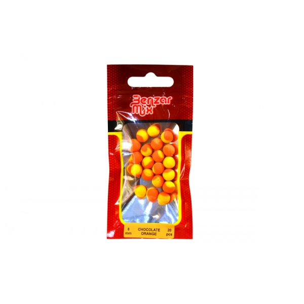 Benzár Mix Instant Bicolor Method Cioccolato-Arancia 8mm Pop Up 20pz