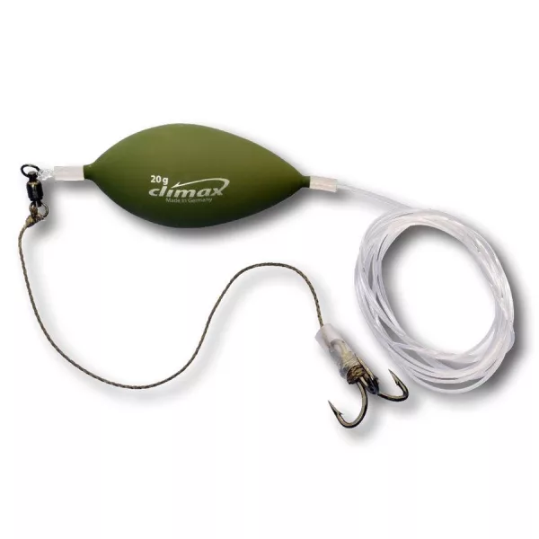 Climax Cult Catfish Rig Natural Bait Combi Rig 180cm 120kg 2/0 Harcsázó Szerelék